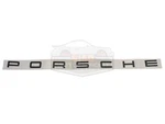 Genuine "p O S H Cayenne Rear Badge Emblem Matte Black 95855968702. Fixed Price $125.00.