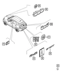 Genuine Mopar Nameplate 68503128AA. Fixed Price $42.04.