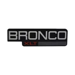 Front Fender Emblem Bronco Xlt 1992-96 Ford F2TZ-16720-N. Fixed Price $49.95.