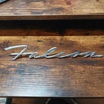 1961 Ford Falcon Script Emblem CODB-16098B Oem Metal Chrome Badge Restorers. Fixed Price $35.00.