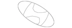 Genuine Hyundai 2009-2014 Genesis Emblem 86300-3M000. Fixed Price $30.59.