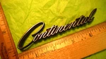 BA64 Lincoln Continental Hood Nose Trunk Emblem Vintage 1984 #E45B16604 Mark Vii. Fixed Price $19.99.