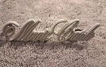 1973-1977 Chevy Monte Carlo Front Header Panel Script Emblem Oem Gm 325272 White. Fixed Price $24.99.