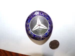Used Oem MERCEDES#1208800088,1808800088 Enamel Grill Emblem Ponton W120/121/W180. Fixed Price $179.97.