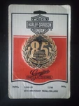 Harley Davidson 85TH Anniversary Large Medallion 91846-88. Fixed Price $75.00.