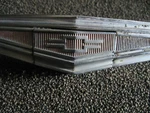 Chevrolet"trunk" #9703057 Emblem Badge Script Trim Vintage Metal Gm. Fixed Price $68.00.