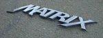 Toyota Matrix Xr Emblem Badge Decal Logo Rear Hatch Oem Factory Genuine Stock. Fixed Price $19.18.