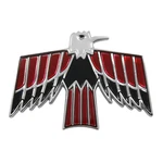 Trim Parts Fuel Door Emblem With Fasteners For 1967 Pontiac Firebird Models. Fixed Price $69.98.