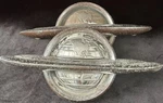 1949 1950 1951 Oldsmobile Hood And Trunk Emblem Globe Original Oem. Fixed Price $208.00.