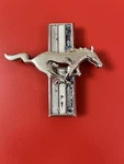 Ford Mustang Right Hand Front Fender Emblem Oem 1964 1965 1966 C4ZB-15C229 Rh. Fixed Price $9.95.