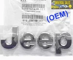 Genuine Jeep Emblem Badge Nameplate Hood Grand Cherokee 2011-2021 New 5182390AB. Fixed Price $48.00.
