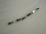 Nos Oem Ford 1960 Mercury Hood Letters Emblems Ornaments Monterey Montclair. Fixed Price $219.00.