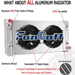 Row Radiator+shroud+fan For 2003-09 Chevy Kodiak Gmc Topkick C4500 C6500 C5500. Fixed Price $429.00.