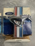 New Old Stock Ford Mustang Emblem C8ZB-16C229-C. Fixed Price $130.00.