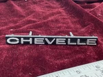 1970 71 Chevy Chevelle Grille Emblem Gm 3975396 Chevrolet Euc. Fixed Price $39.00.