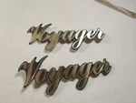 Plymouth Dodge Chrysler Voyager Emblem Lot Of 2 Pair Left And Right. Fixed Price $25.49.