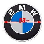 Bike Logo Emblem (58MM) 51 14 164 924, BMW-ROUNDEL924. Fixed Price $94.40.