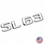 07-14 Sl 63 Amg Letter Emblem Trunk Logo Nameplate Badge Decorate Sport Chrome. Fixed Price $15.99.