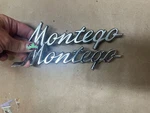 1972 1973 Mercury Montego Front Fender Emblems Name Plates D2GY-16098-CA. Fixed Price $51.14.