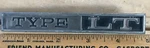 1970'S Camaro Type Lt Emblem Part Gm Chevrolet Chrome Vintage 1695874 Refurb. Fixed Price $7.46.
