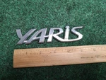 2006-2011 Toyota Yaris Rear Emblem Logo Badge Symbol Chrome Letters Oem 1S2. Fixed Price $16.99.