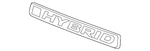 Genuine Honda Emblem Rear (hybrid) 75723-TPG-A00. Fixed Price $42.34.