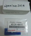 Toyota 45124-48010 Yaris Mark X Harrier Gr Sport Steering Emblem Gazoo. Fixed Price $26.00.
