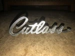 Vintage 1967 Oldsmobile "cutlass" Chrome Fender 395064 Cb Hood Emblem Ornament. Fixed Price $18.98.