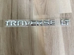 09-10 Chevrolet Traverse Lt Rear Liftgate Chrome Self Stick Emblem. Fixed Price $25.00.