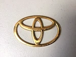 1997-2001 Gold Tone Toyota Camry Rear Trunk Logo Emblem Genuine 75441-AA040. Fixed Price $17.99.