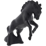 United Pacific 72048 Matte Black Fighting Stallion Hood Ornament - 1. Fixed Price $99.70.