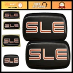 3D Emblems Nameplate Stickers - Chrome/red Badge Replacement For Sierra, Suburba. Fixed Price $29.99.