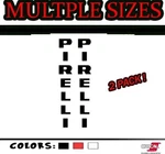Pirelli Vinyl Sticker Decal Graphic Motorcycle Dirt Bike Car Truck Auto Mx. Fixed Price $11.00.