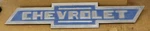 Vintage Chevrolet 18 Inch Blue Bowtie Nose Emblem / Badge Part 3956973. Fixed Price $245.00.
