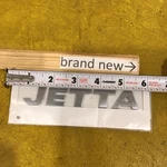 New 2012-2021 Volkswagen Jetta Rear Trunk Emblem Logo P/n 17A-853-687-2ZZ Oem. Fixed Price $35.00.