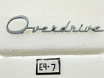 Oem 1953 1956 Ford Overdrive Chrome Trunk Emblem BF-7042528-B 9637 E9-7. Fixed Price $44.95.