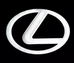 Lexus White 4D Led Emblems Logo 125MM LS270 RX450H CT200 EX250 IS250 IS350 Isf. Fixed Price $34.87.