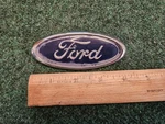 Oem Ford Crown Victoria Emblem Badge F8AB-5442550-CA Blue Chrome Oval Logo 5M4. Fixed Price $24.99.