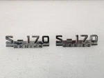 Inernational Harvester 1950'S Truck 170 Series Hood Emblem Pair 145696-R1. Fixed Price $60.00.
