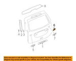 Gm Oem 02-04 L300,LW300,VUE Lift Gate Exterior Trim-nameplate 22697600. Fixed Price $42.22.
