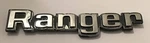 1973-79 Ford F100 Ranger Script Emblem D4TB-9925632 Oem Metal Badge Vintage 8". Fixed Price $9.95.