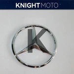 Knightmoto Compatible With 90MM Mercedes Chrome Rear Trunk Emblem Decal Sticker. Fixed Price $11.92.