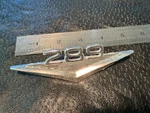 Oem 64 65 Ford Mustang 289 Front Fender Badge #C30B16C144A Kbc 21325 V8. Fixed Price $10.00.