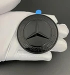 Kangomoto Fit Emblem Paste Mercedes Benz Hood Flat Laurel Wreath Badge Black. Fixed Price $21.84.
