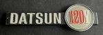 Datsun 120Y Nissan Sunny B210 Saloon Vintage Rear Wing Pillar Car Badge Emblem. Fixed Price $61.34.