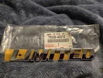 Toyota Genuine Front Door Nameplate Limited RAV4 2006 2012 Left Oem 75328-42010. Fixed Price $20.00.