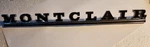 Ford Mercury Montclair Vintage Metal Chrome Emblem #C6MB 63291A36. Fixed Price $21.00.