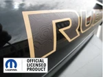 (2X) Jeep Wrangler Rubicon Hood Decals Stickers Topo Map Black Tan UV1A1. Fixed Price $38.96.
