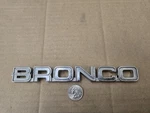 Ford Oem 1980-1986 Bronco Front Fender Emblem Badge Logo Name E2TB-16B114-AB. Fixed Price $42.99.