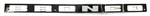 2021 2022 2023 Ford Bronco Sport Liftgate White Nameplate Emblem New Oem. Fixed Price $53.48.